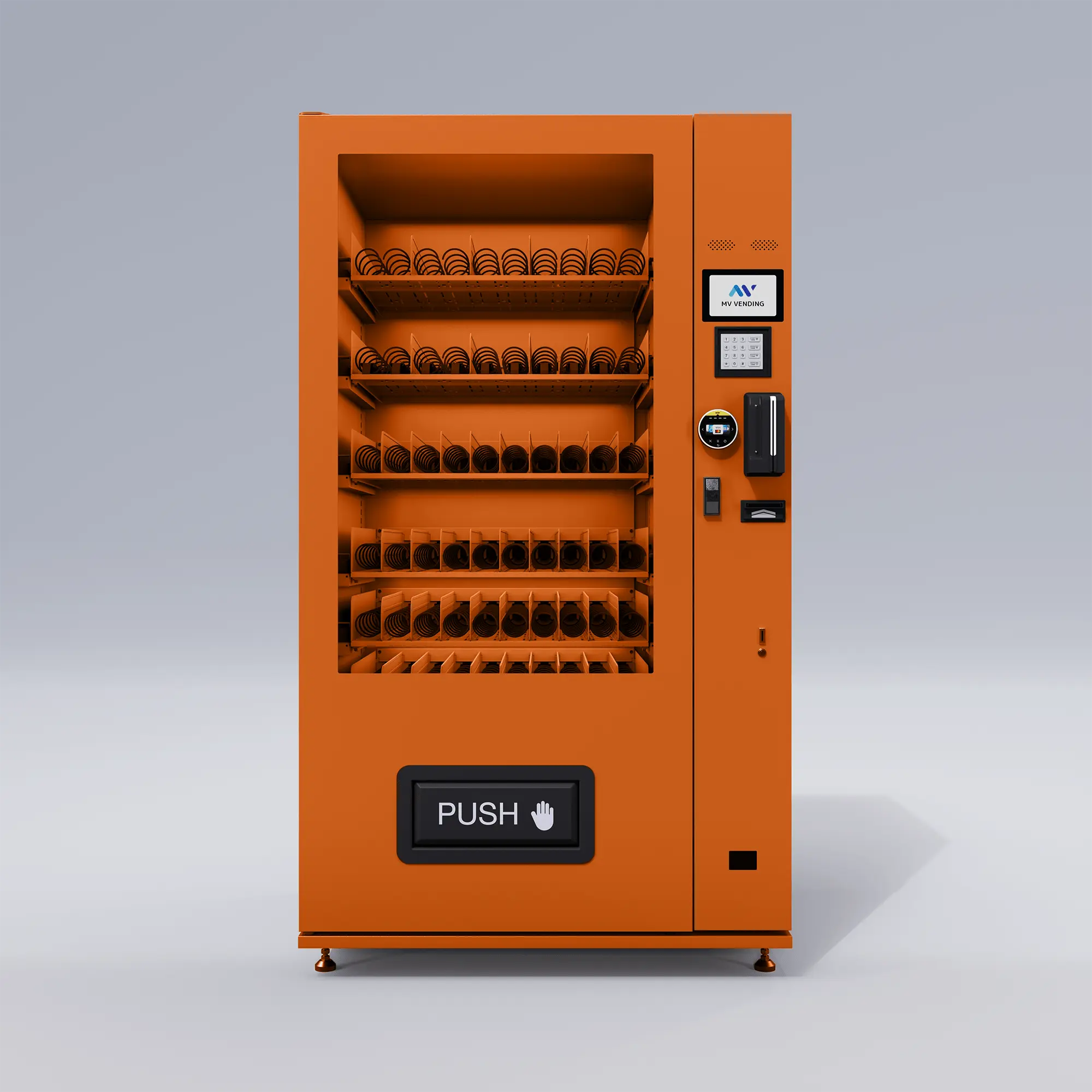 X10 Dual Screen Indoor Automat Mandarine MV Vending GmbH
