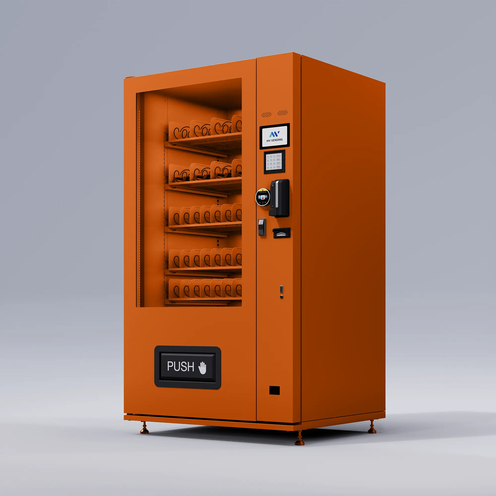 X10 Dual Screen Indoor Automat Mandarine MV Vending GmbH